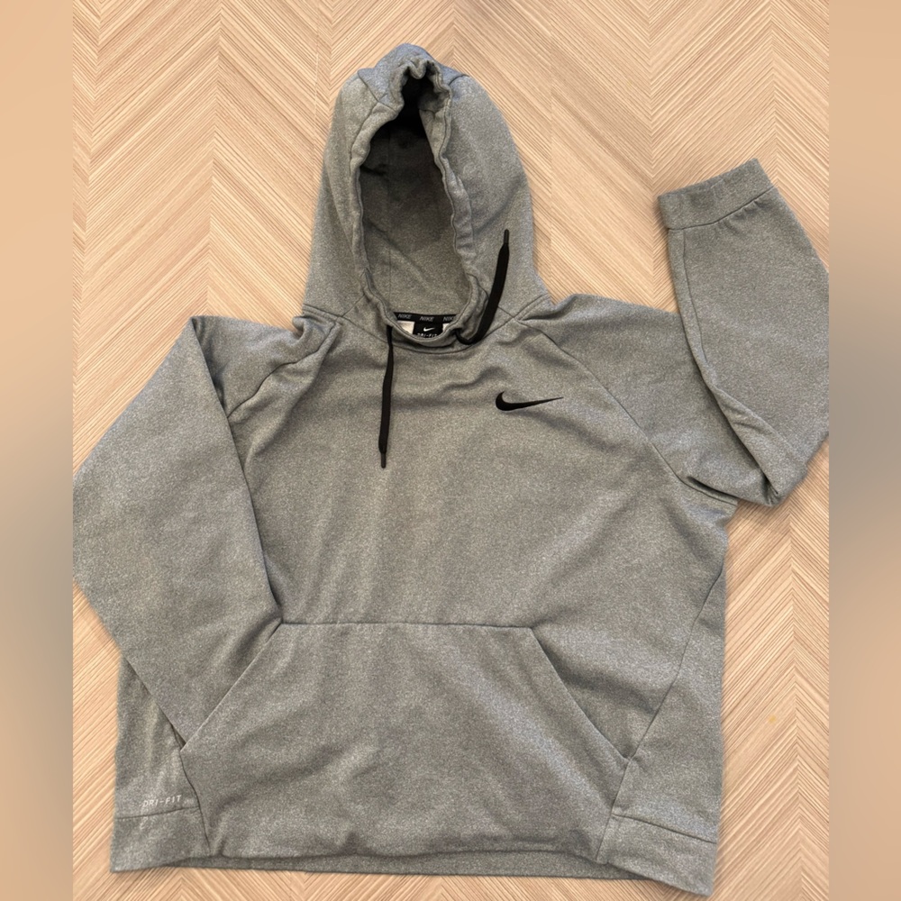 Nike Heather Gray Dri-FIT Pullover